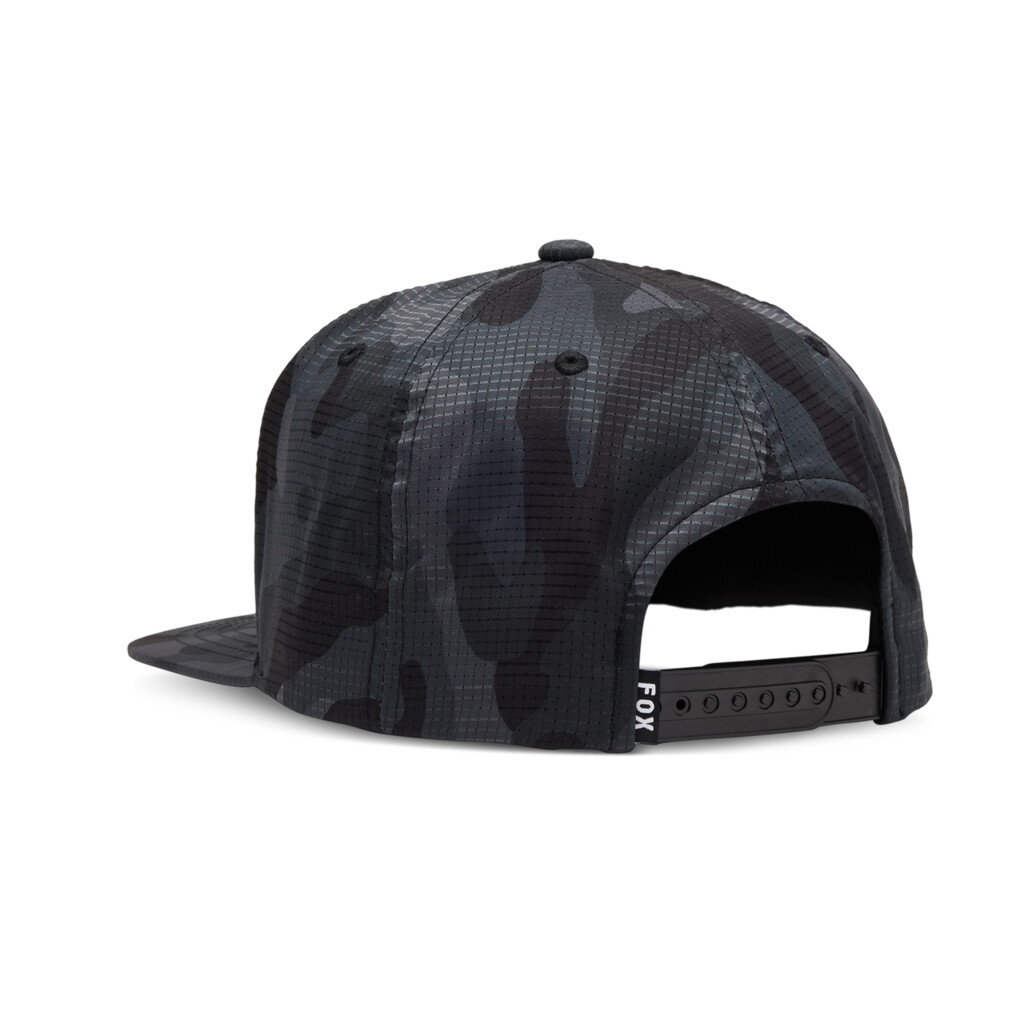 Fox Racing - Fox Head Camo Tech Snapback Cap - black camo