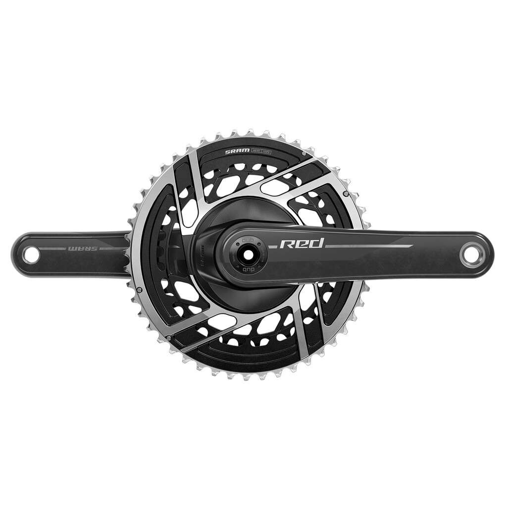 Sram - MY24 Crankset Red AXS 2x DUB - natural carbon