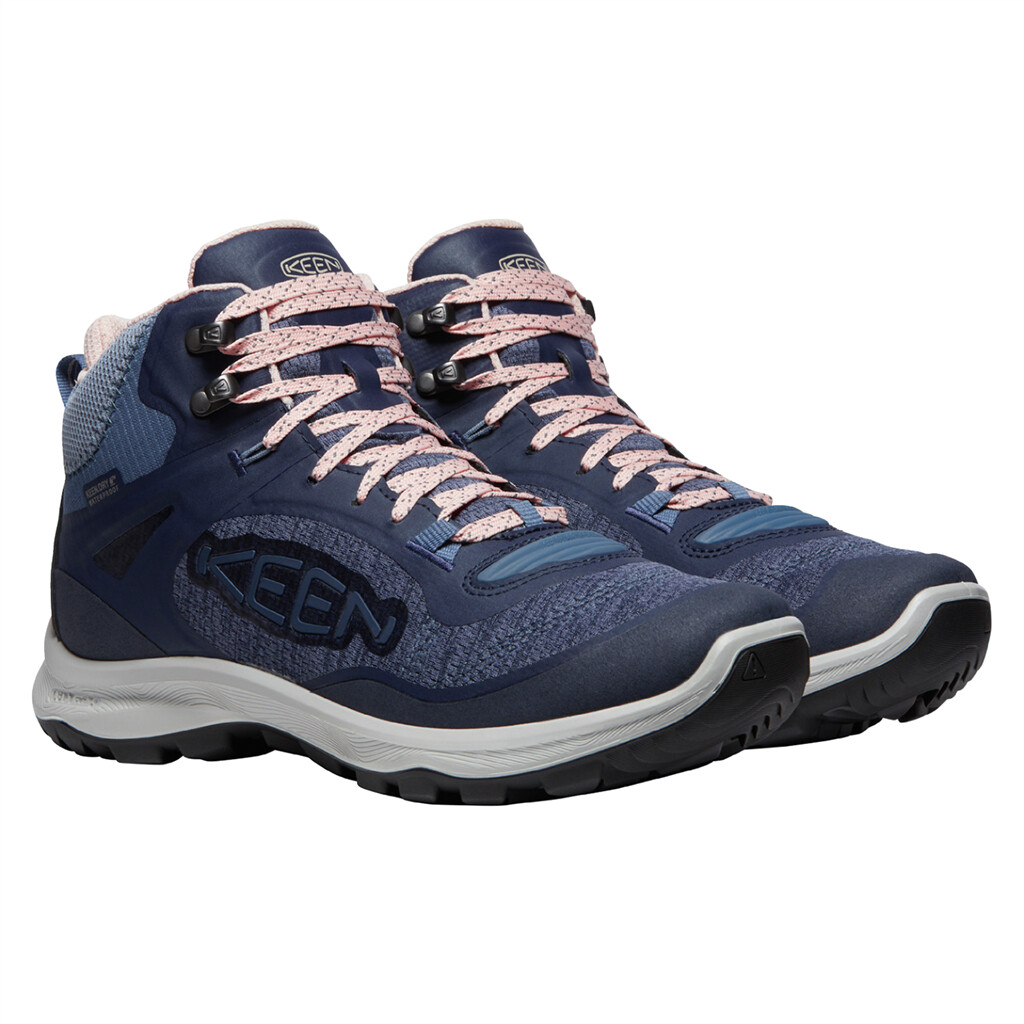 KEEN - W Terradora Flex Mid WP - vintage indigo/peachy keen