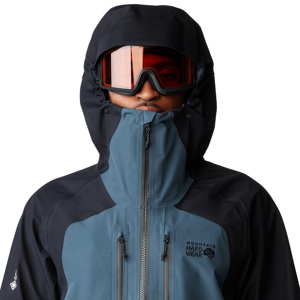 Mountain Hardwear - M Boundary Ridge™ GORE-TEX Jacket - montauk blue, black 430