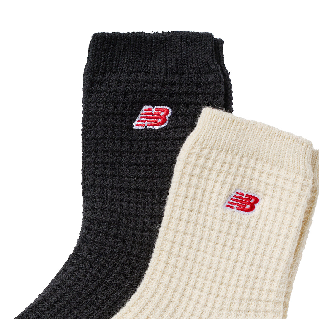 New Balance - Waffle Knit Ankle Socks 2 Pack - as4