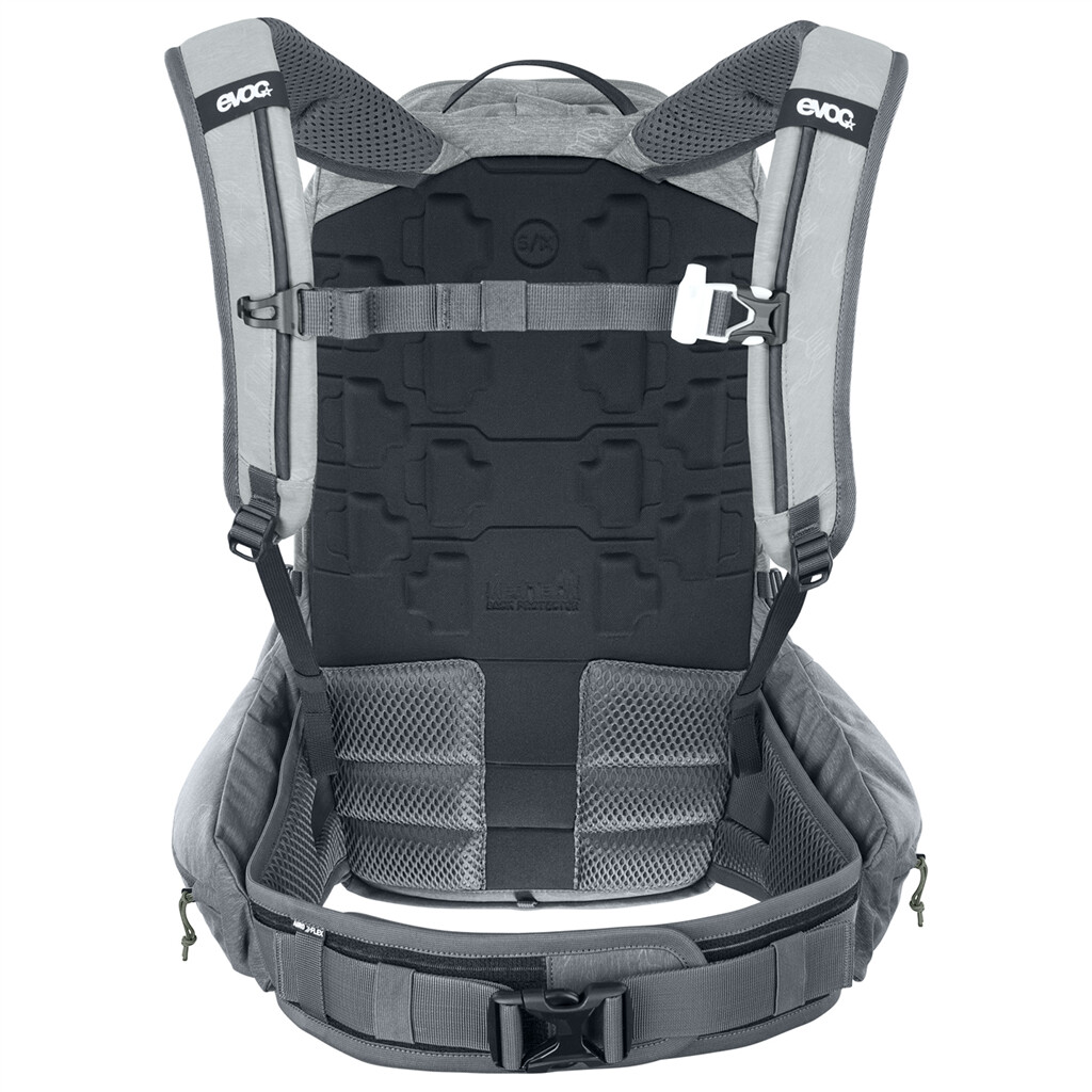 Evoc - Trail Pro 26L Backpack - stone/carbon grey