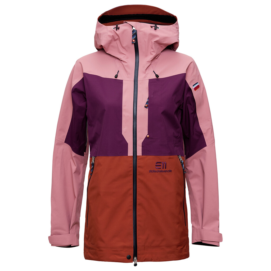 Elevenate - W Pure 100 Jacket  - aubergine