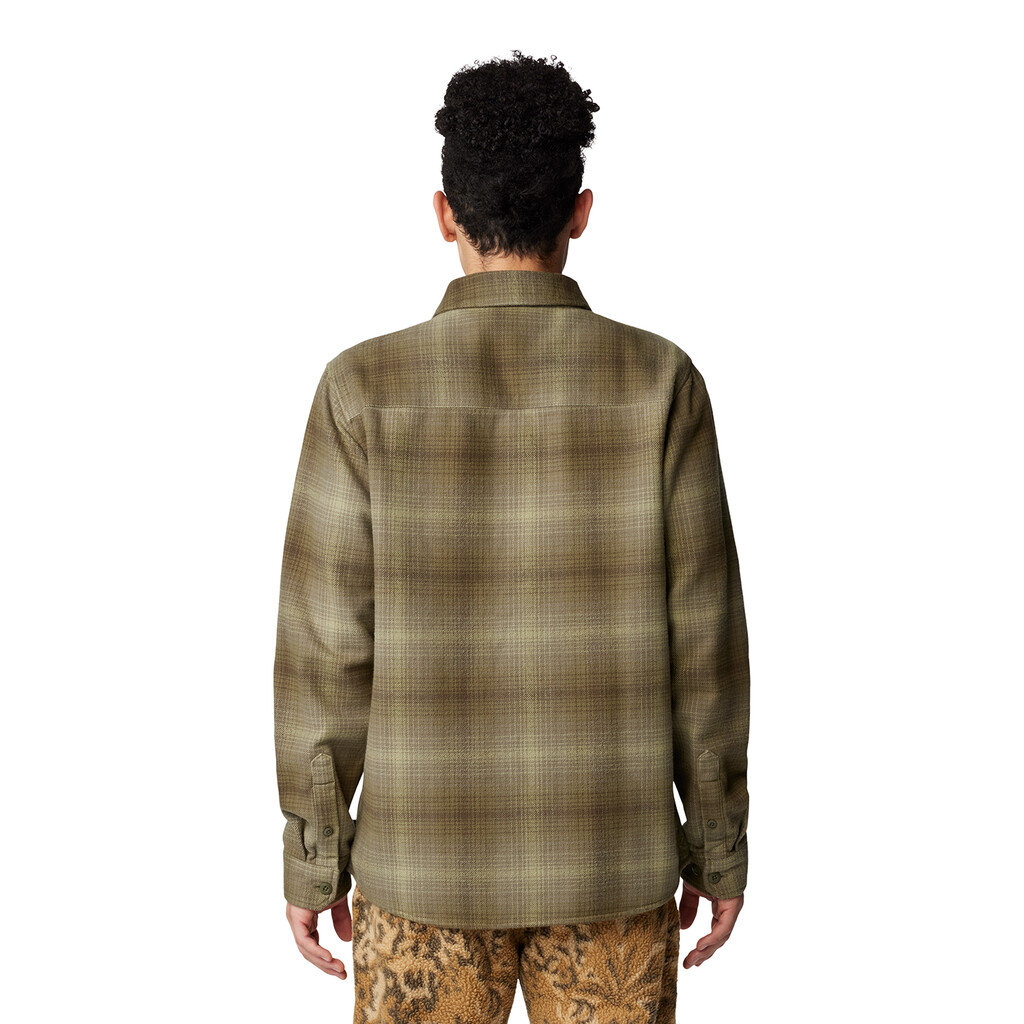 Mountain Hardwear - M Plusher™ Long Sleeve Shirt - dark pine ombre buffalo check print 320