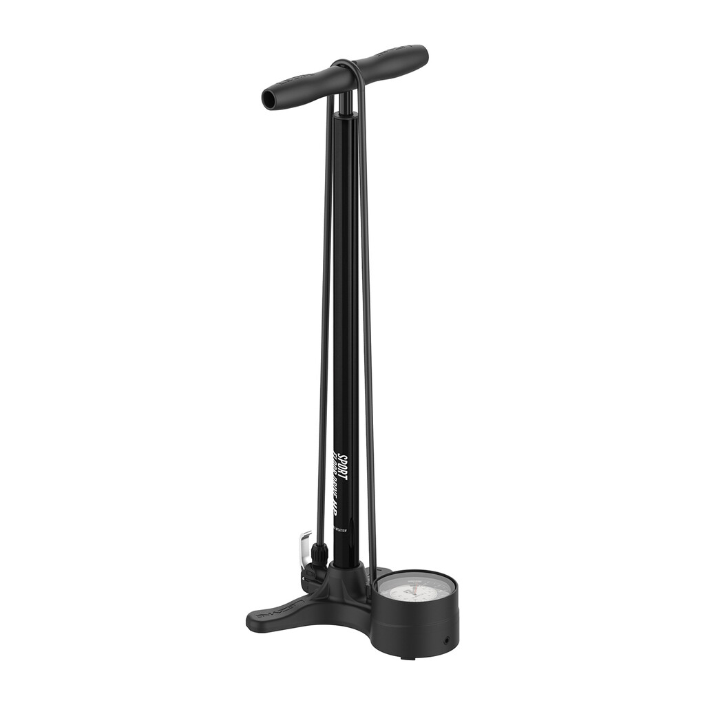 Lezyne - Sport HP Floor Drive 3.5 DV - flat black