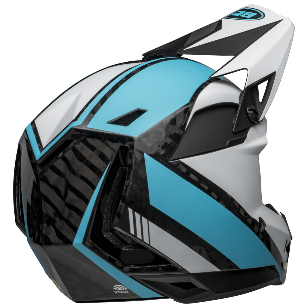 Bell - Full 10 Spherical MIPS Helmet - matte/gloss white/bali arise