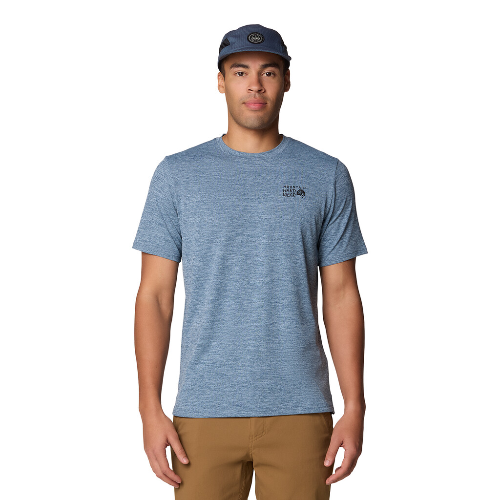 Mountain Hardwear - M Sunblocker™ Short Sleeve - adriatic blue heather 444