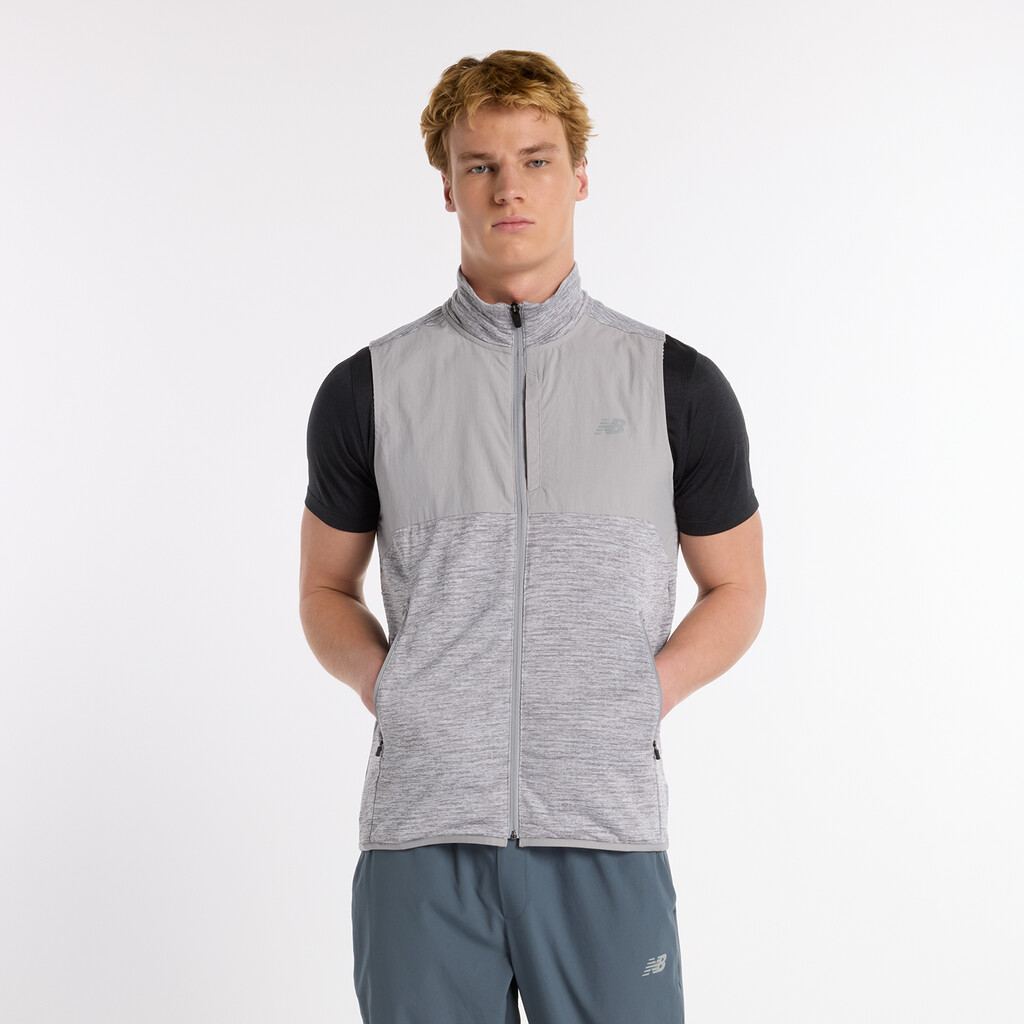 New Balance - Heat Grid Vest - athletic grey