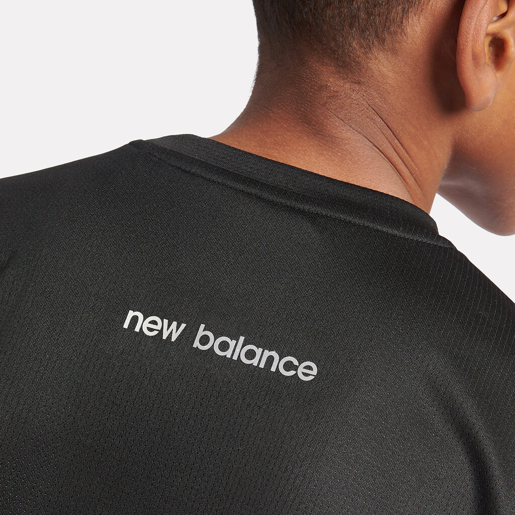 New Balance - B NB Reflective Flying NB Tee - nb caviar