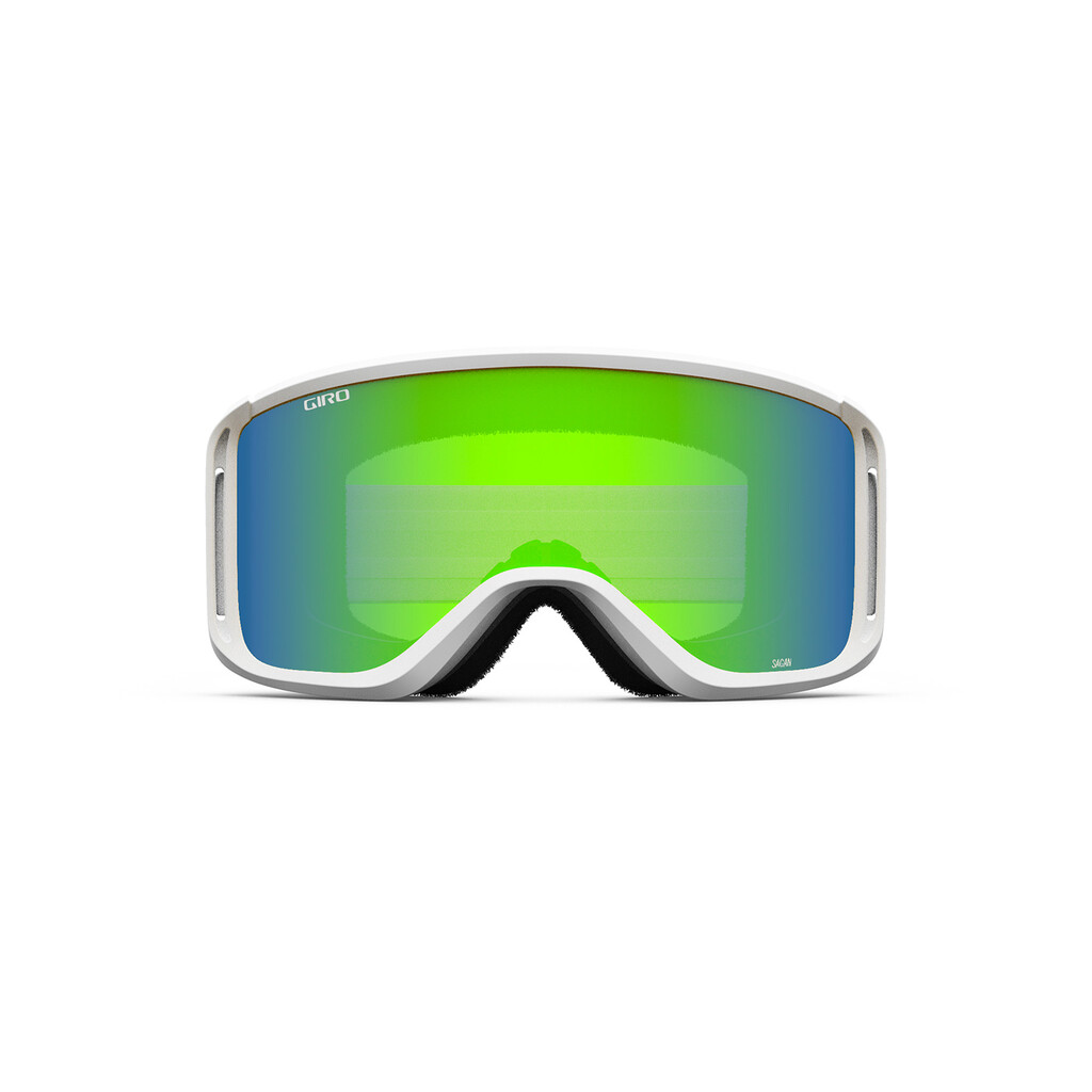 Giro Eyewear - Sagen Goggle - white wordmark;loden green S2;+S0