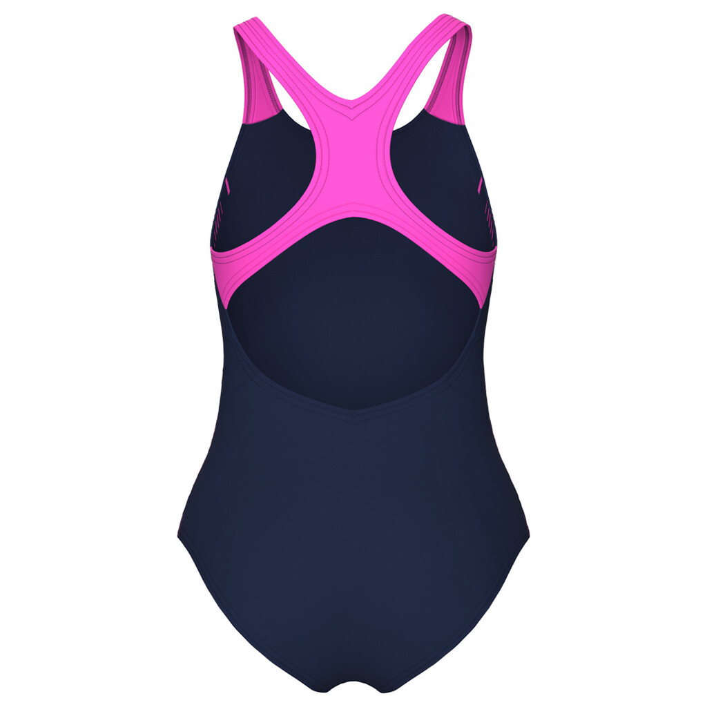 Arena - G Arena Reflecting Swimsuit Swim Pro Back - navy/shocking pink