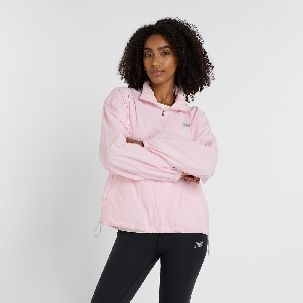 New Balance - W NB Athletics Woven Jacket - rose sugar