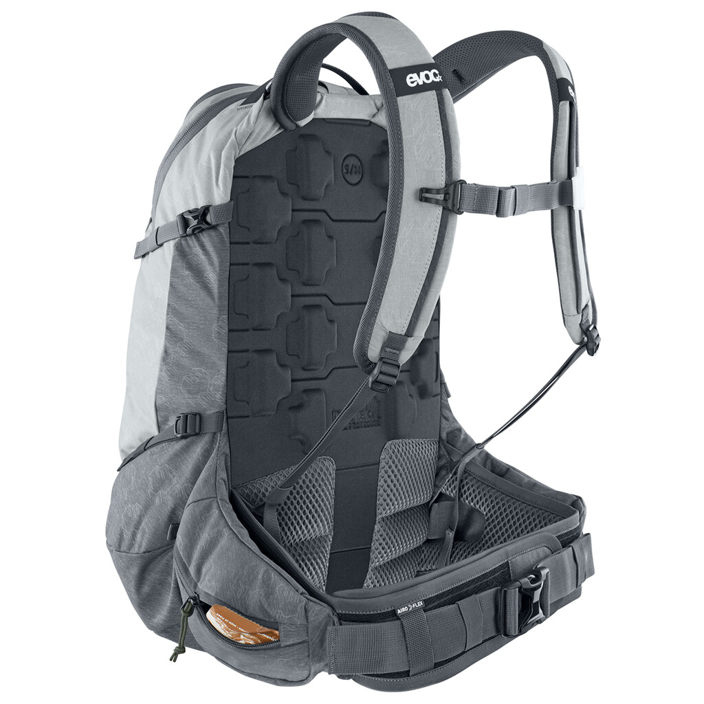 Evoc - Trail Pro 26L Backpack - stone/carbon grey