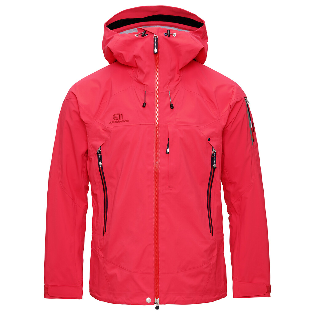 Elevenate - W Bec de Rosses XI Jacket  - hibiscus red