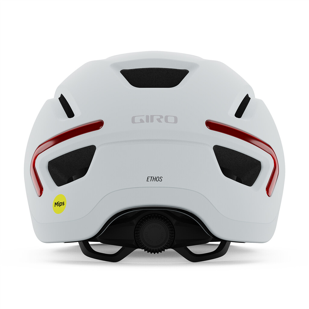 Giro Cycling - Ethos LED MIPS Helmet - matte chalk