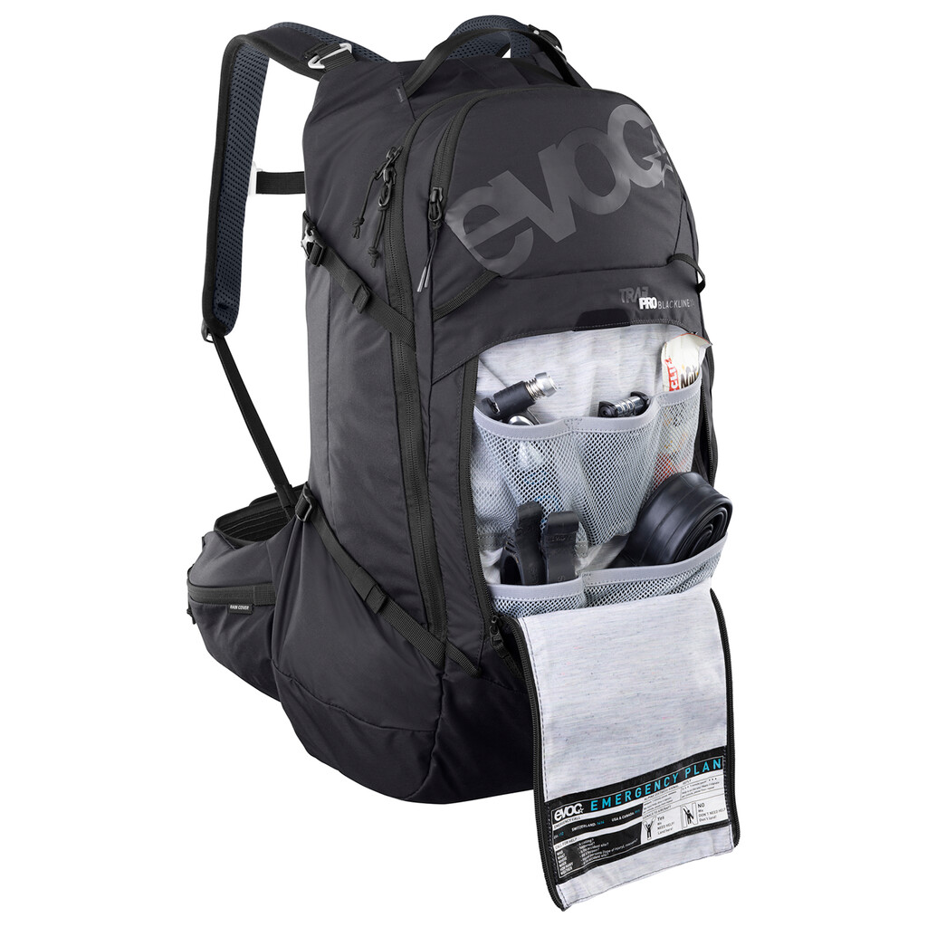 Evoc - Trail Pro 26L Blackline Backpack - black