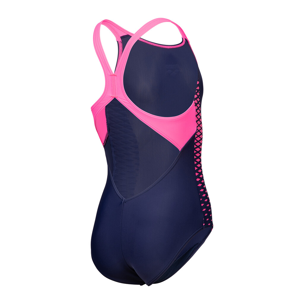 Arena - G Arena Openings Swimsuit V Back - navy/shocking pink