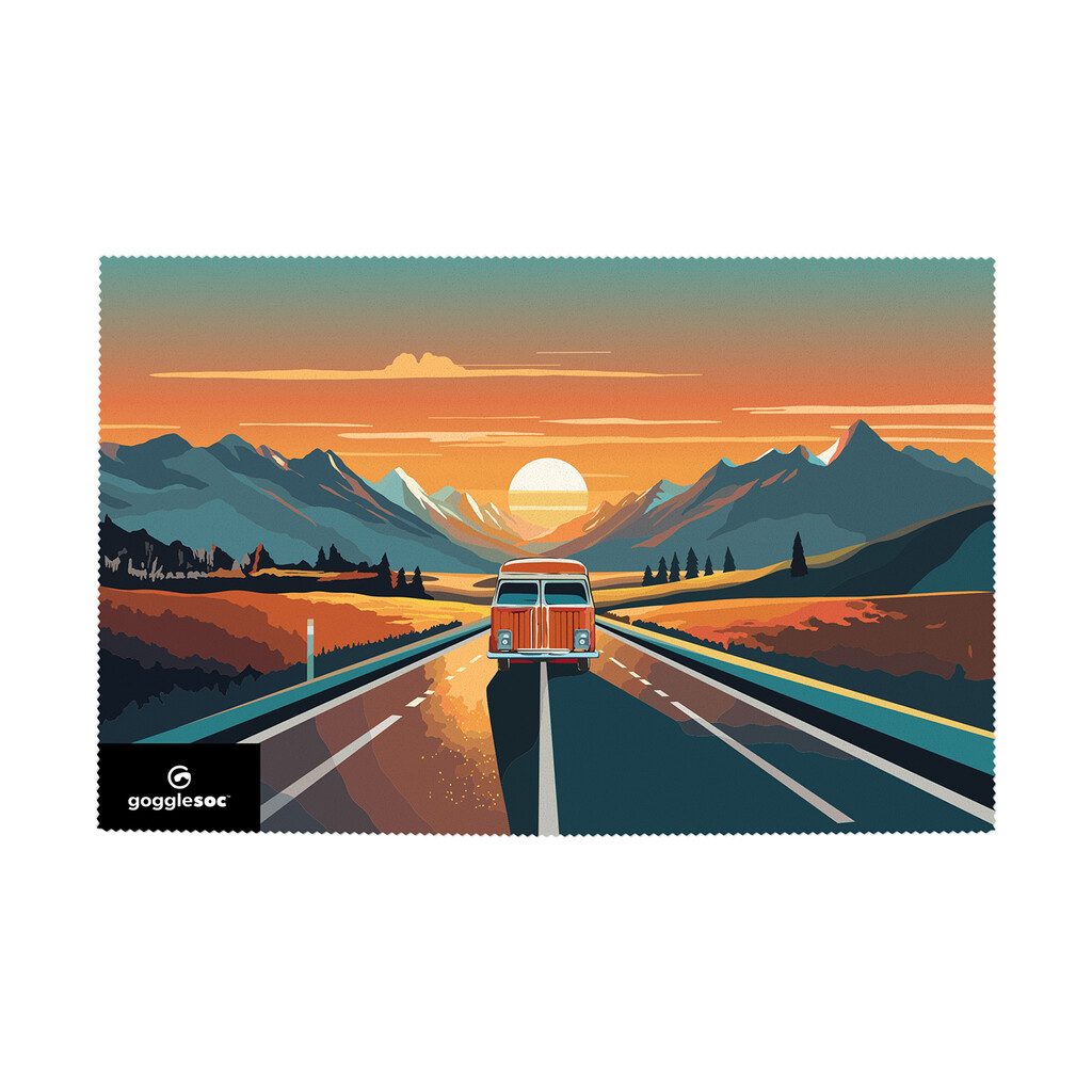 Gogglesoc - Sunset Road Trip Swipeout 10-Pack - orange