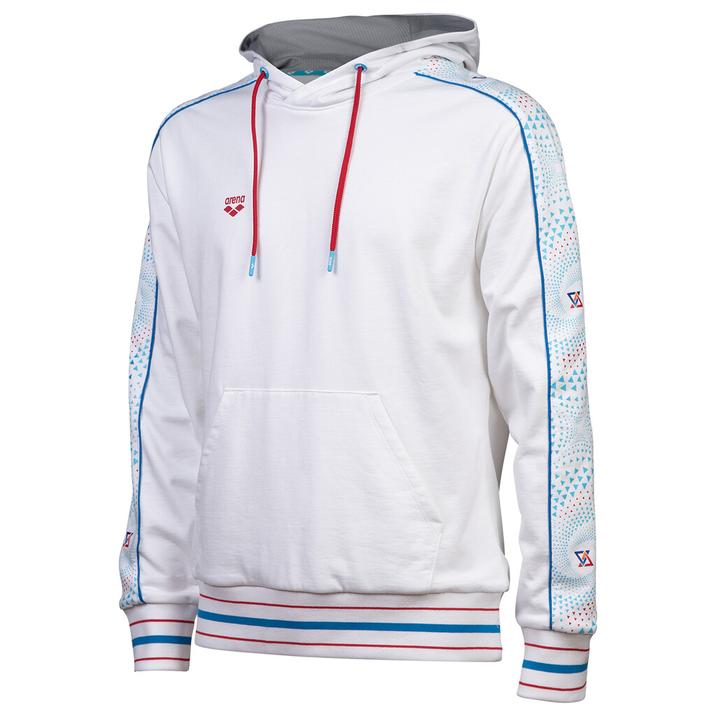 Arena - Arena Fireflow Hooded Sweat Inserts - white/white multi