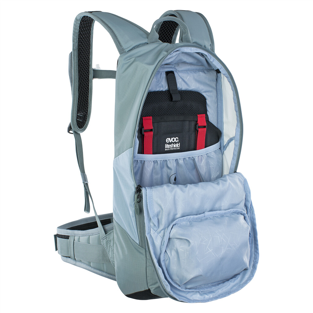 Evoc - FR Lite Race 10L Backpack - steel/copen blue