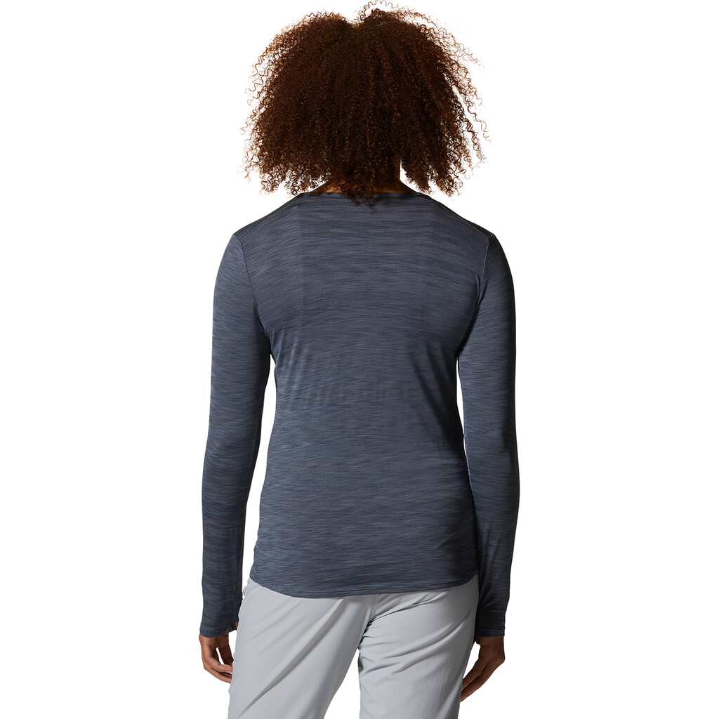 Mountain Hardwear - W Mighty Stripe™ Long Sleeve - blue slate 417