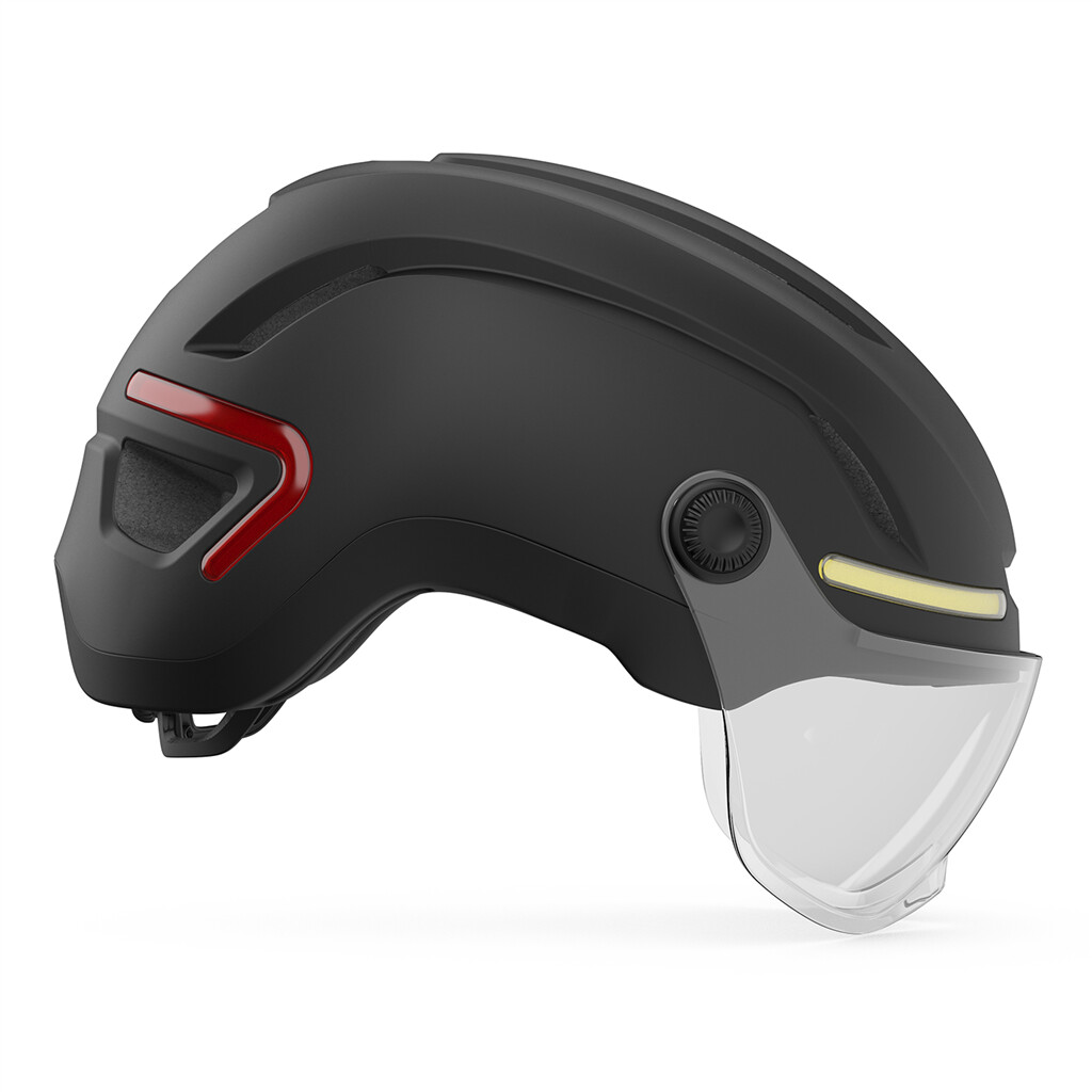 Giro Cycling - Ethos LED Shield MIPS Helmet - matte black