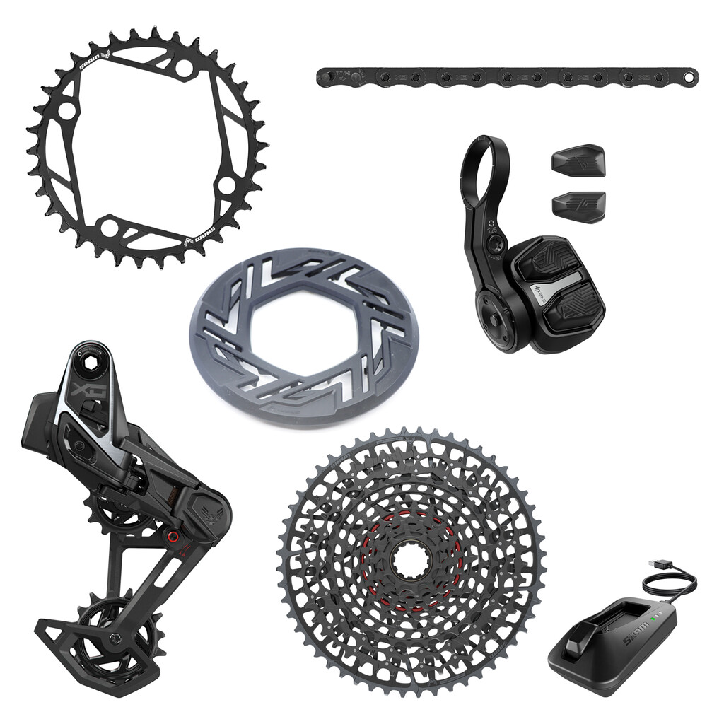 Sram - Groupset X0 Eagle AXS Transmission 104BCD - black