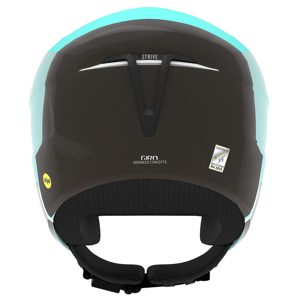 Giro Snow - Strive MIPS Helmet - matte charcoal/cool breeze