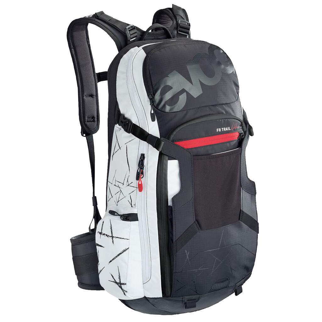 Evoc - FR Trail Unlimited 20L Backpack - black/white