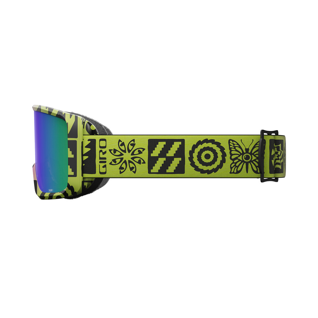 Giro Eyewear - Sagen Goggle - glow green shelter pro;loden green S2;+S0