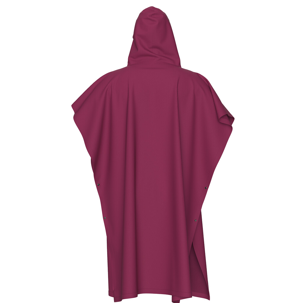 Arena - Arena Softdry Poncho - dark purple/calypso coral