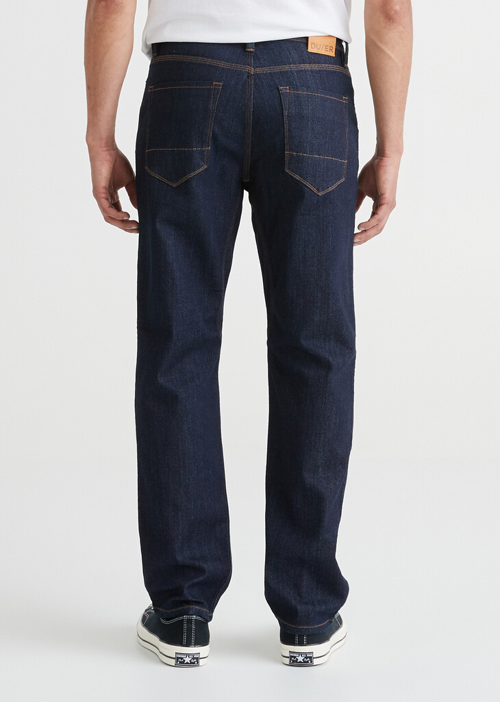 DU/ER - Performance Denim Athletic Straight - Heritage Rinse - heritage rinse