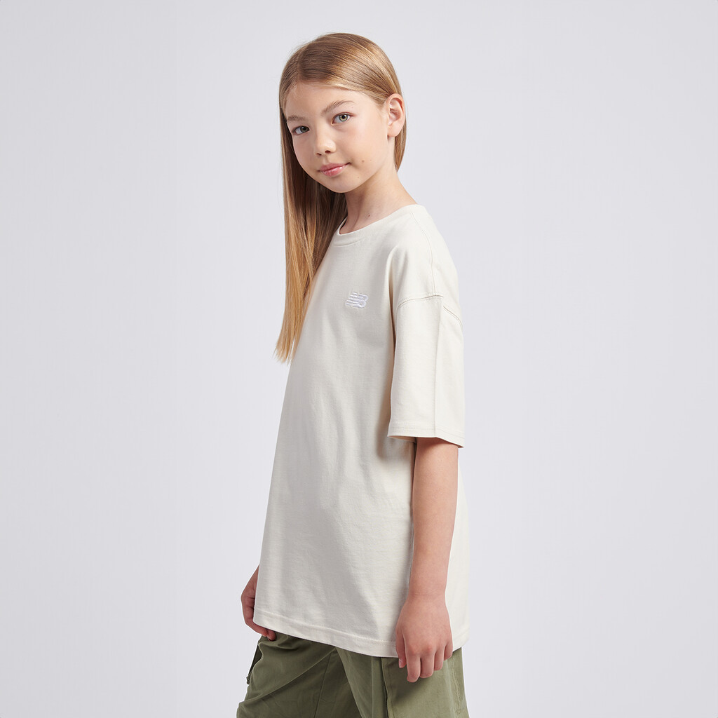 New Balance - G New Balance Jersey Small Logo Tee - linen