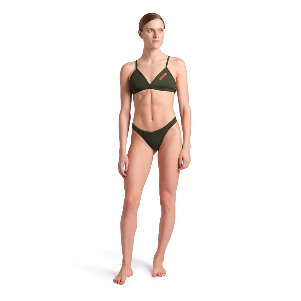 Arena - W Team Swim Bottom Solid - dark sage