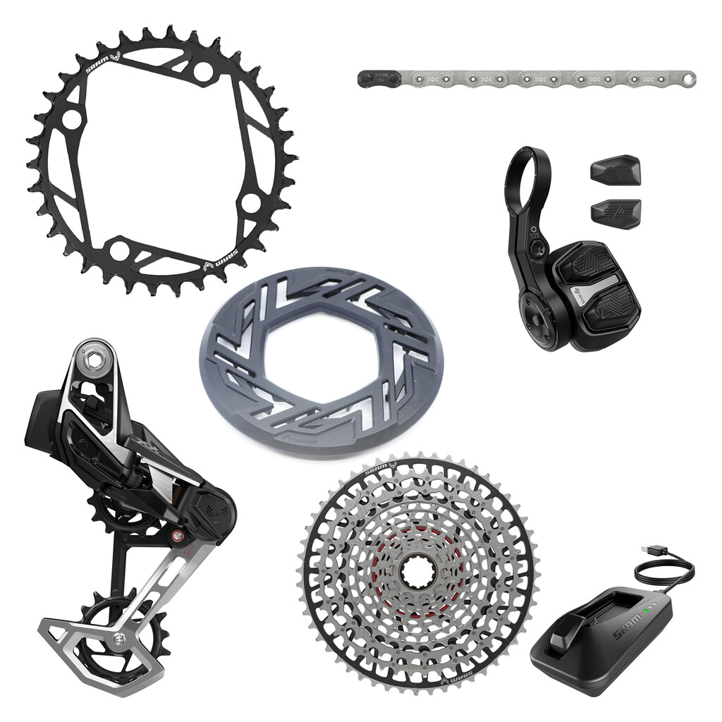 Sram - Groupset XX Eagle AXS Transmission 104BCD - black/silver