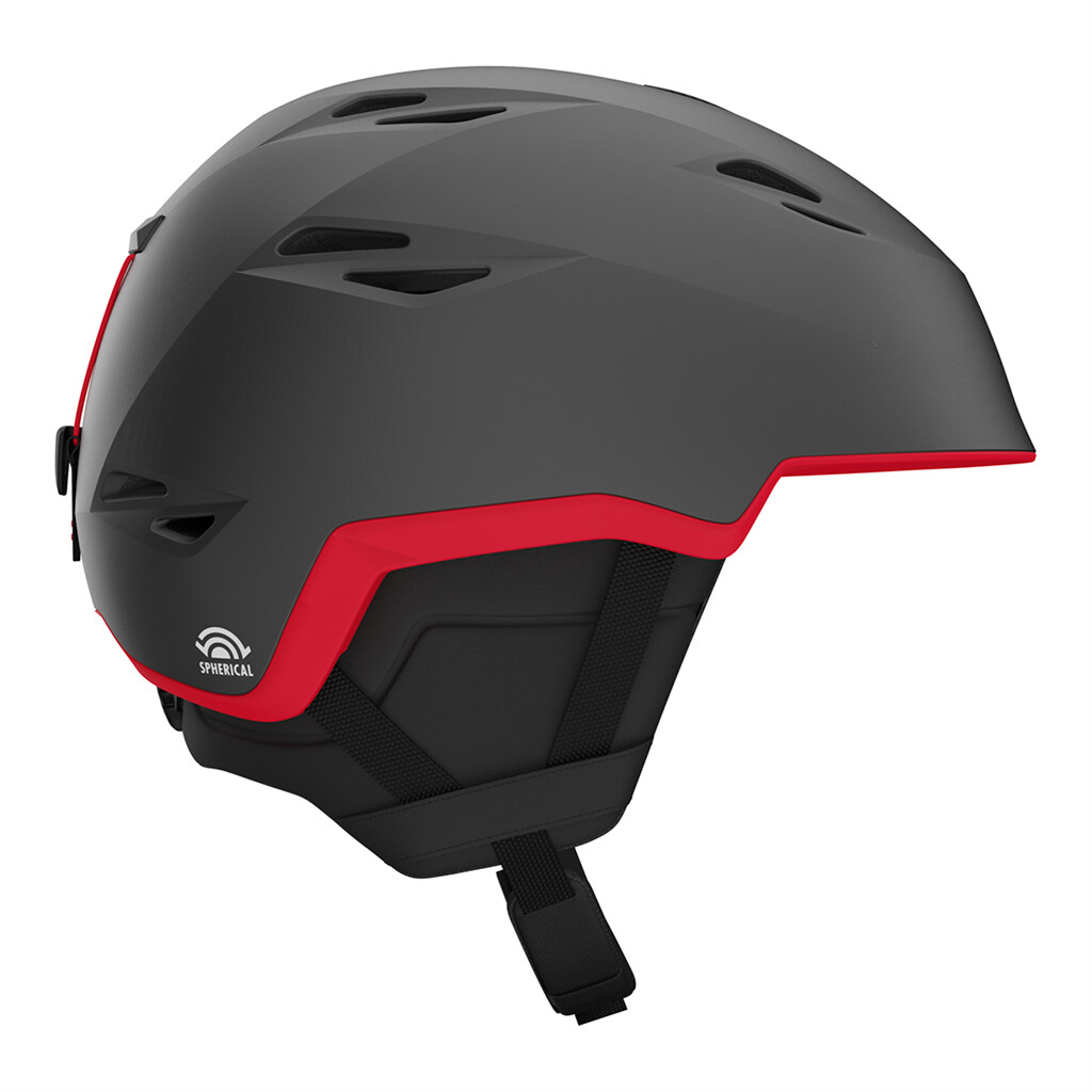 Giro Snow - Grid Spherical MIPS Helmet - matte graphite/red