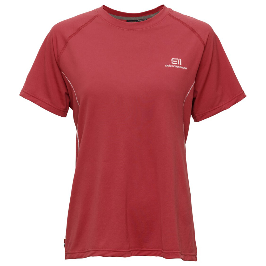 Elevenate - W Skyward Tee  - Garnet Red