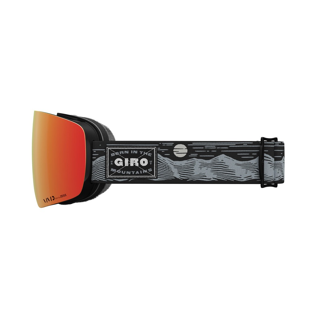 Giro Eyewear - Contour Vivid Goggle - black/white landscape;vivid ember S2;+S1 - one size