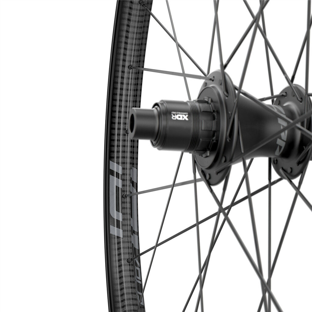 Zipp - 101 XPLR Tubeless Disc-Brake Rear Wheel - black carbon/kwiqsand