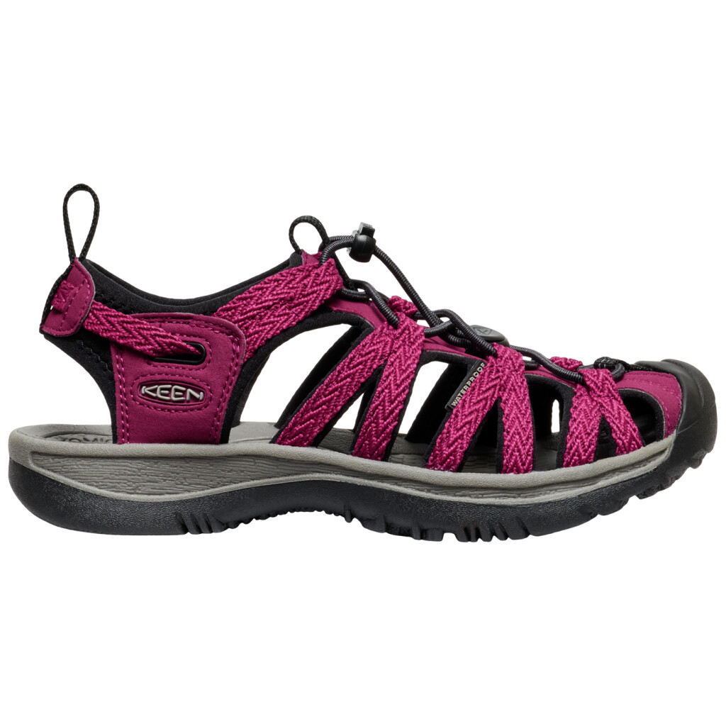 KEEN - W Whisper - beaujolais/black