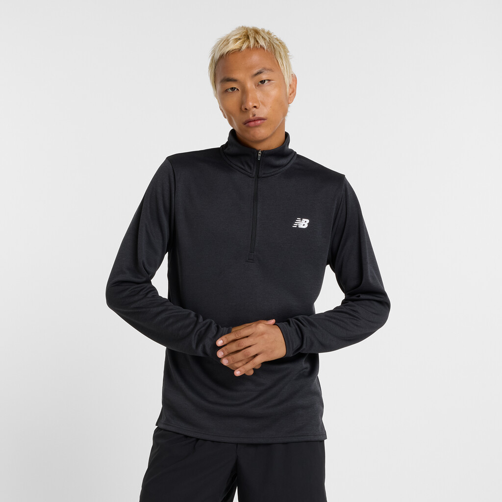 New Balance - Sport Knit 1/4 Zip - black