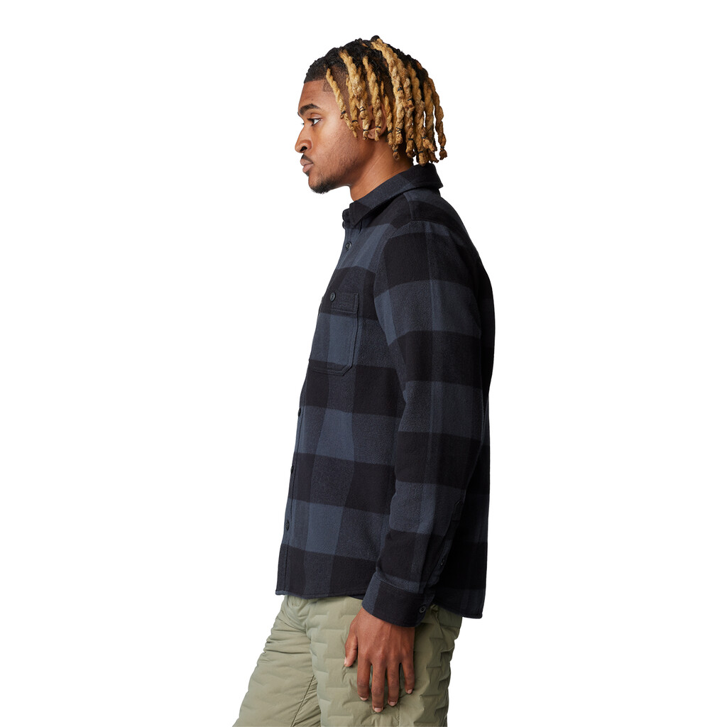 Mountain Hardwear - M Plusher™ Long Sleeve Shirt - black tatanka check print 012