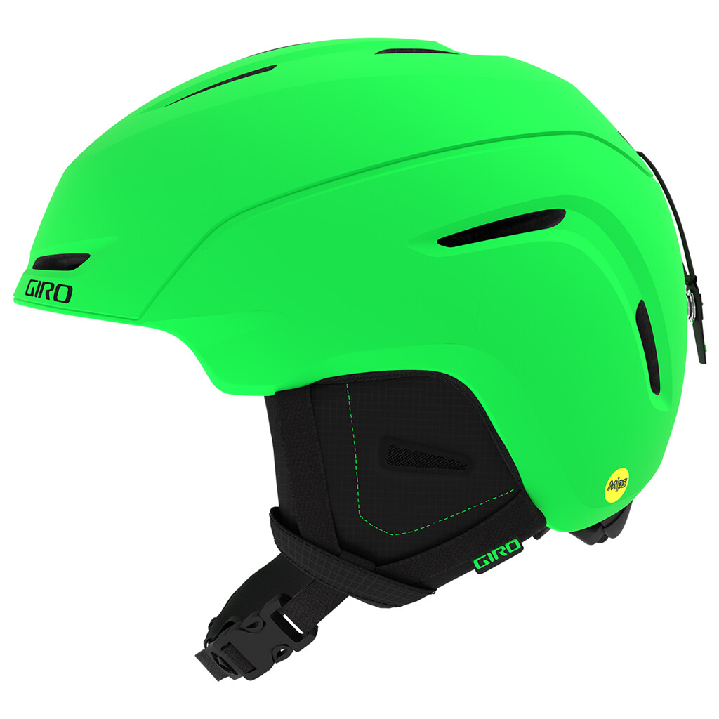 Giro Snow - Neo Jr. MIPS Helmet - matte bright green II