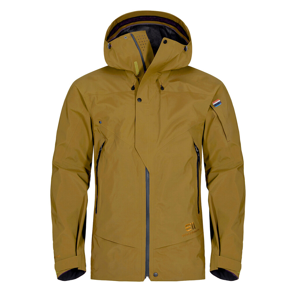 Elevenate - M Pure Jacket - mustard brown