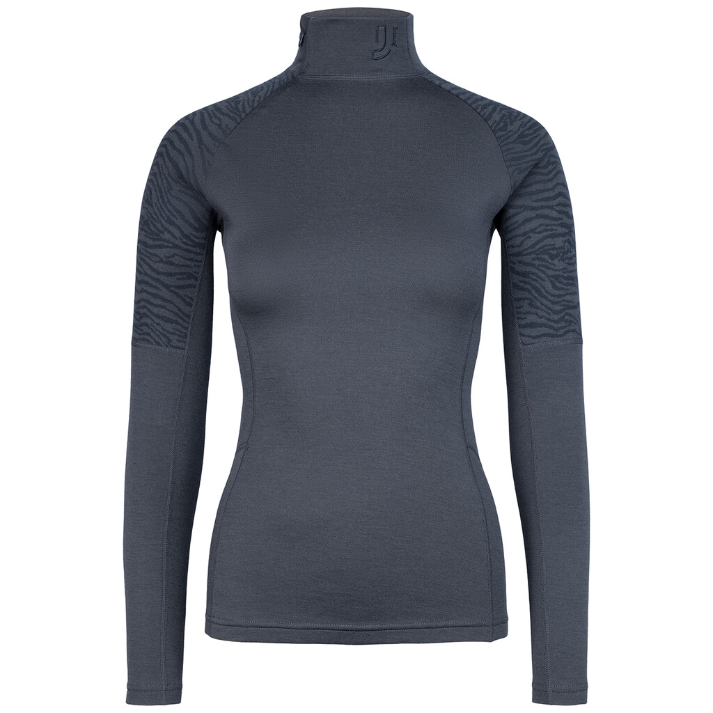 Johaug - Elevate Wool Half Zip - dark blue