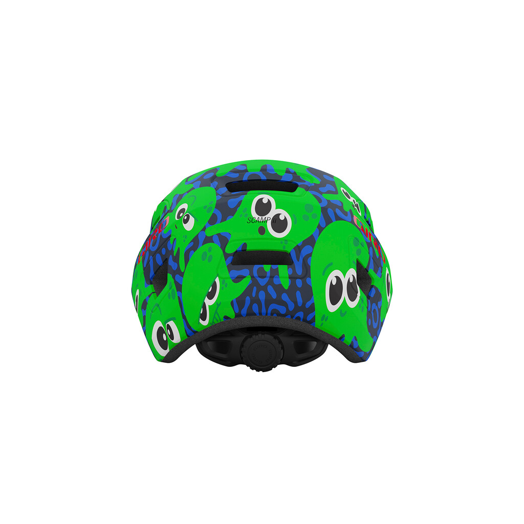 Giro Cycling - Scamp II Helmet - matte midnight/bright green inked