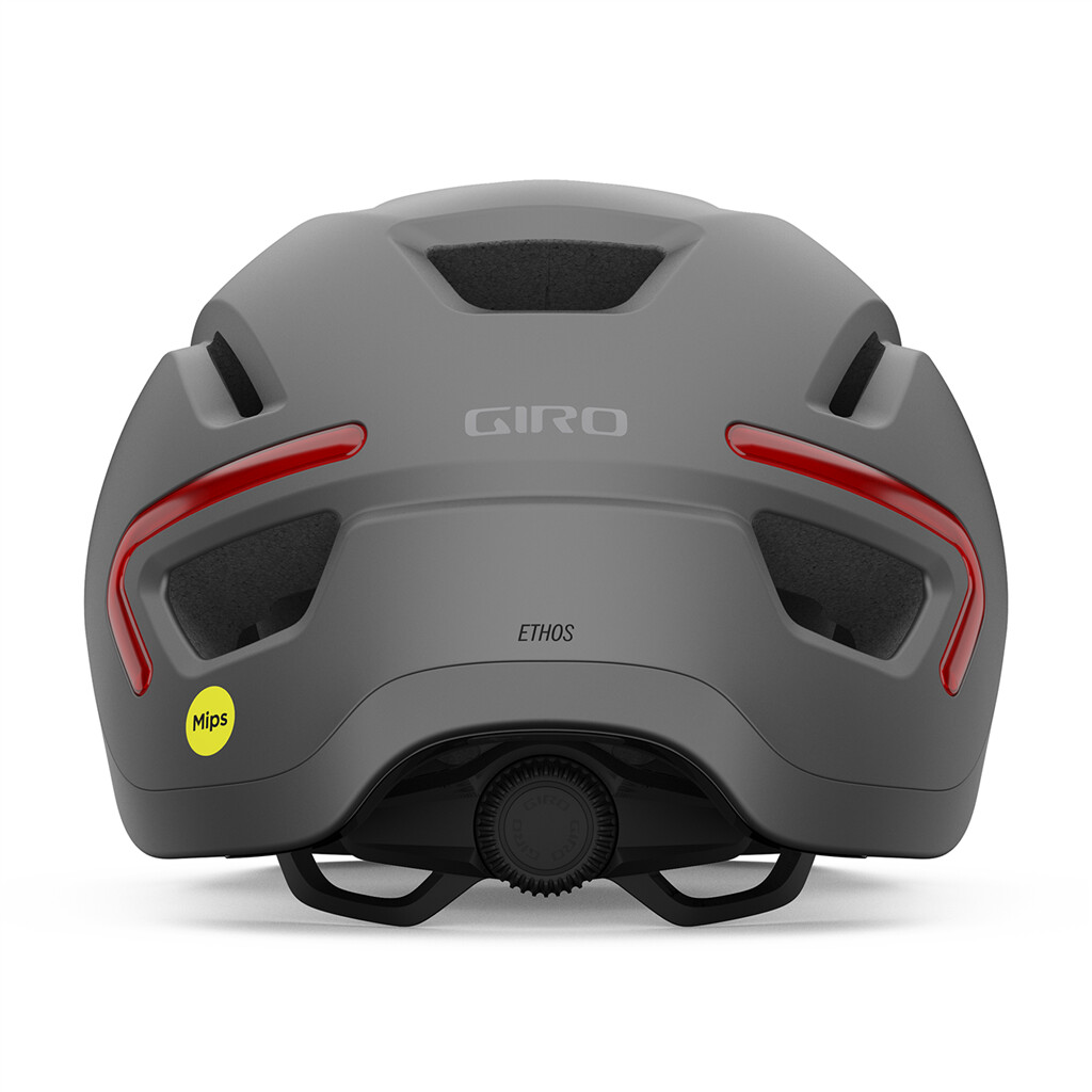 Giro Cycling - Ethos LED MIPS Helmet - matte graphite