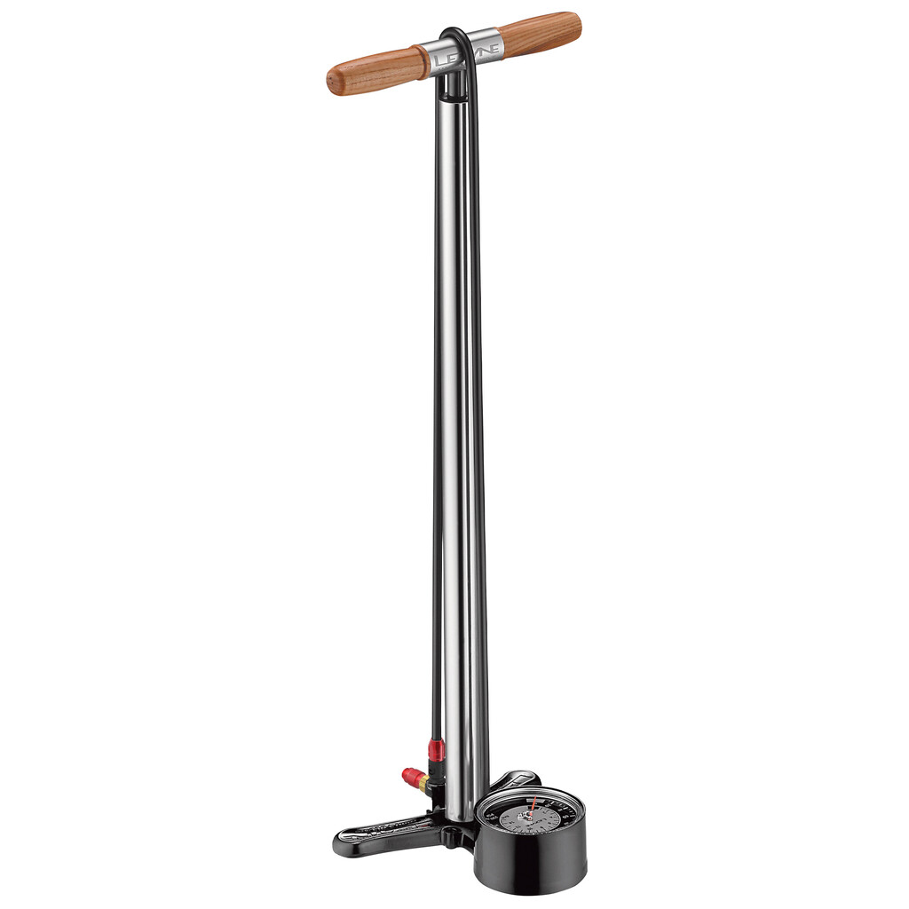 Lezyne - Alloy HP Floor Drive 3.5 ABS1 Pro Tall - silver gloss - one size