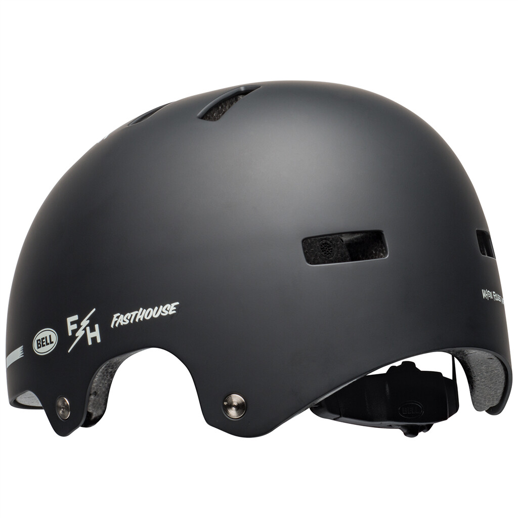 Bell - Span Helmet - matte black/white fasthouse