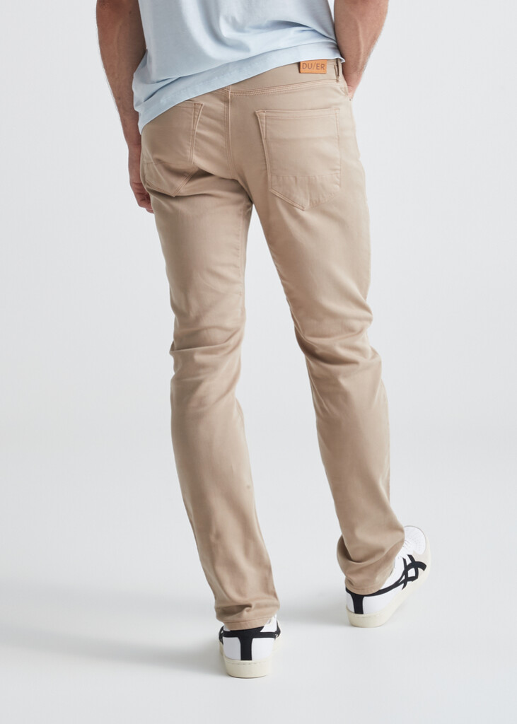 DU/ER - No Sweat Pant Slim - desert khaki